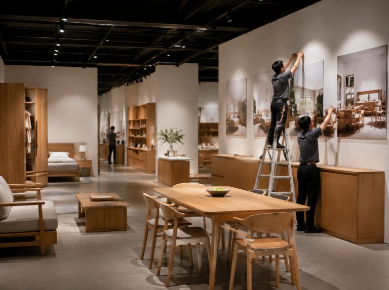 义马企业展厅与文化墙设计施工